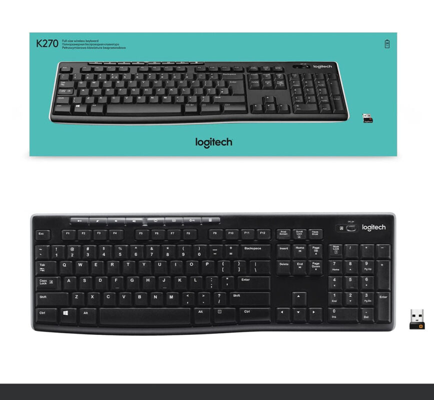 Logitech K270 Wireless Keyboard