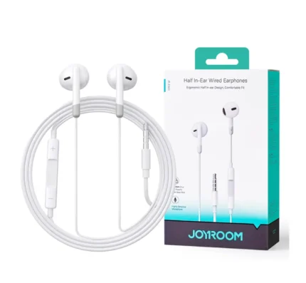 Joyroom EW01 3.5MM Wired Series Half In-Ear Wired Earphones