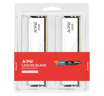 XPG Lancer Blade RGB 32GB (2x16GB) 6000MHz DDR5 Memory White